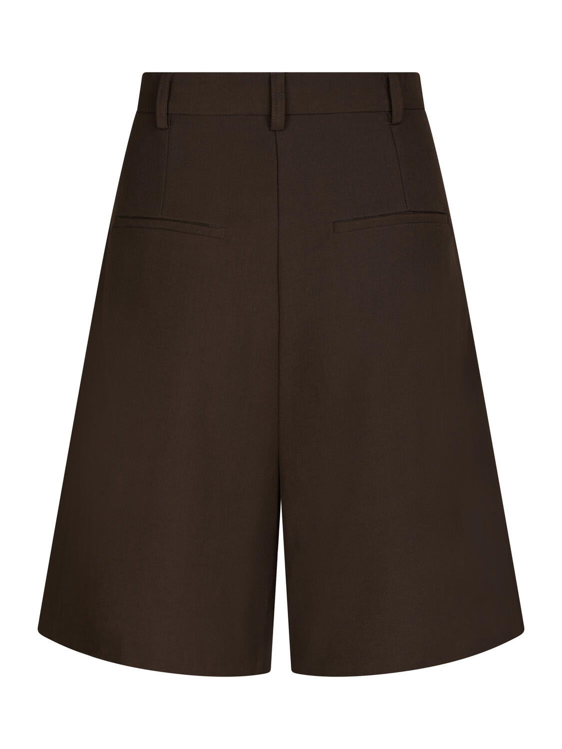 Nika Structure shorts - Dark Brown
